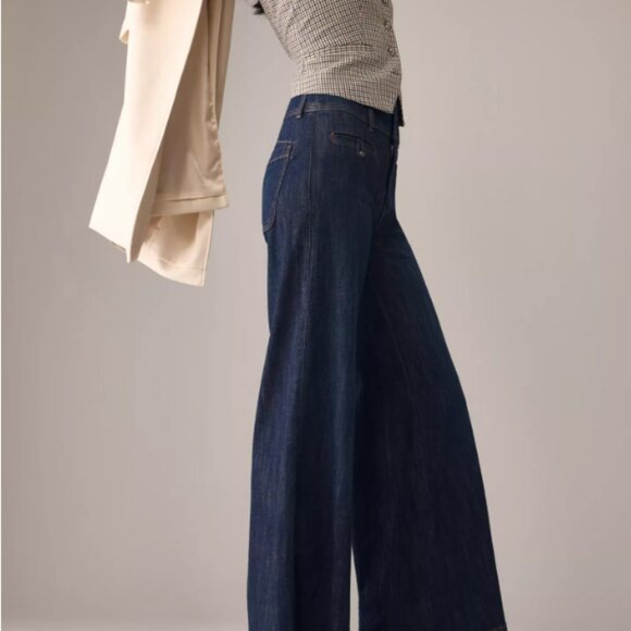 Pilcro High-Rise Wide-Leg Trouser Jeans - Picture 7 of 7